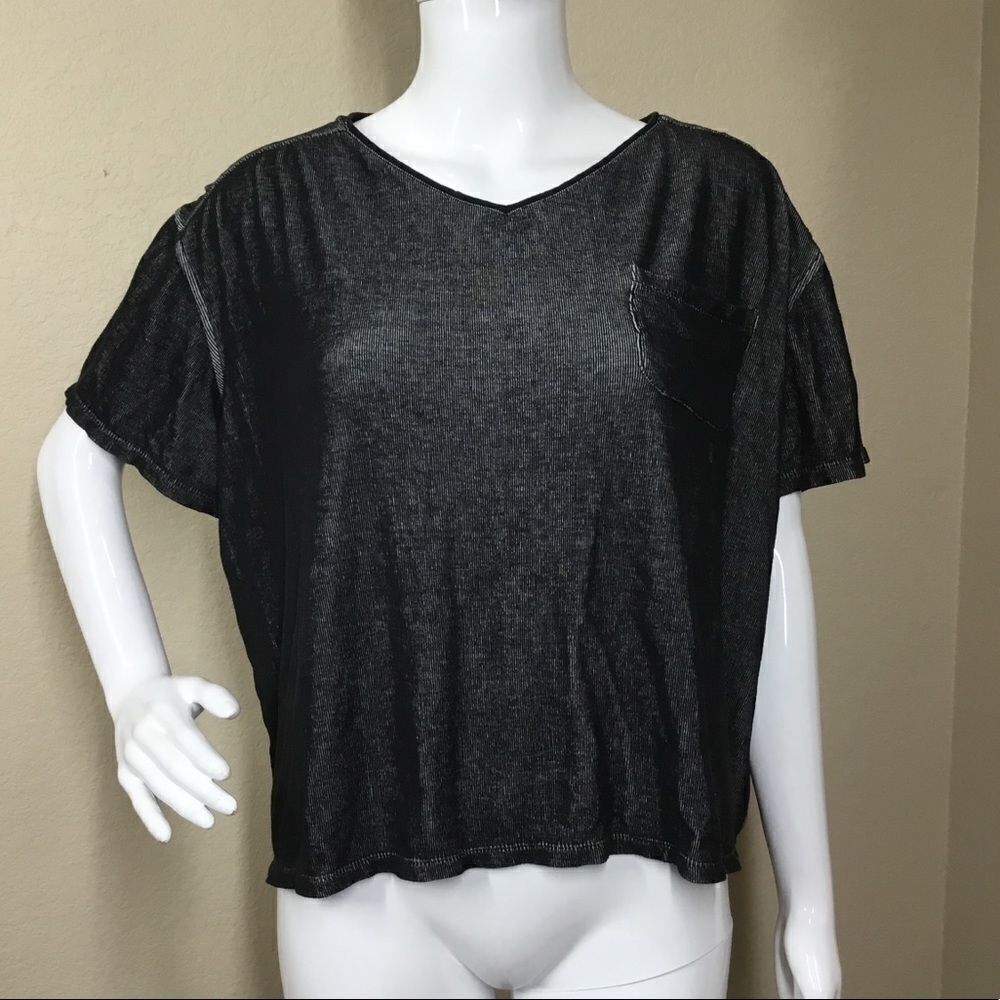 Daniel Buchler V-Neck Boxy Pocket Tee (C10)